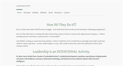 Desktop Screenshot of leadershiptraction.com